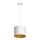 Hanglamp aan kabel ARDEN 1xE27/60W/230V Ø 18 cm wit/goud