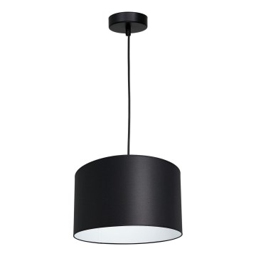 Hanglamp aan kabel ARDEN 1xE27/60W/230V Ø 25 cm zwart/wit
