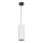 Hanglamp aan kabel AVALO 1xE27/60W/230V wit/koper