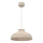 Hanglamp aan kabel BASCA 1xE27/15W/230V beige
