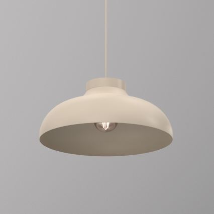Hanglamp aan kabel BASCA 1xE27/15W/230V beige