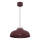 Hanglamp aan kabel BASCA 1xE27/15W/230V bordeaux/crème
