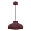 Hanglamp aan kabel BASCA 1xE27/15W/230V bordeaux