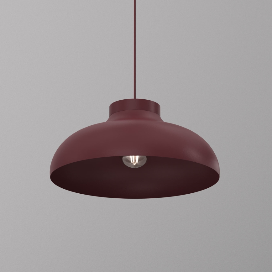 Hanglamp aan kabel BASCA 1xE27/15W/230V bordeaux