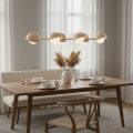 Hanglamp aan kabel BOOM 6xG9/8W/230V beige
