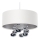 Hanglamp aan kabel BUBBLE 1xE27/60W/230V pr. 40 cm wit