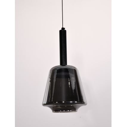 Hanglamp aan kabel BUENO 1xGX53/9W/230V Ø 18 cm rookzwart
