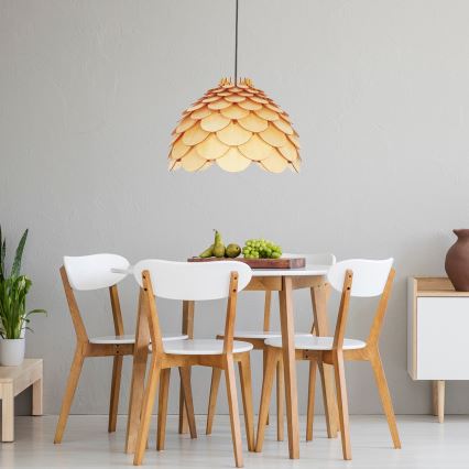 Hanglamp aan kabel BURGO 1xE27/60W/230V Ø 50 cm