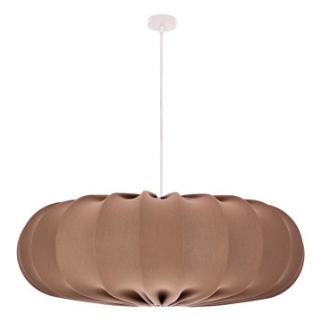 Hanglamp aan kabel CAFEE 1xE27/40W/230V, Ø 66 cm, bruin
