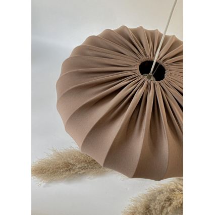 Hanglamp aan kabel CAFEE 1xE27/40W/230V, Ø 66 cm, bruin