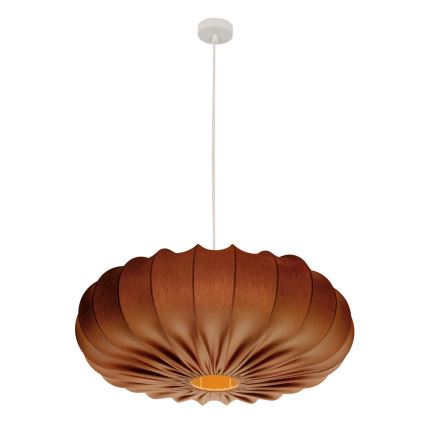 Hanglamp aan kabel CAFEE 1xE27/40W/230V, Ø 66 cm, bruin