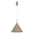Hanglamp aan kabel CAPITAL 1x GX53/15W/230V Ø 32 cm taupe