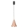 Hanglamp aan kabel CAPITAL 1xGX53/15W/230V diam. 17 cm roségoud