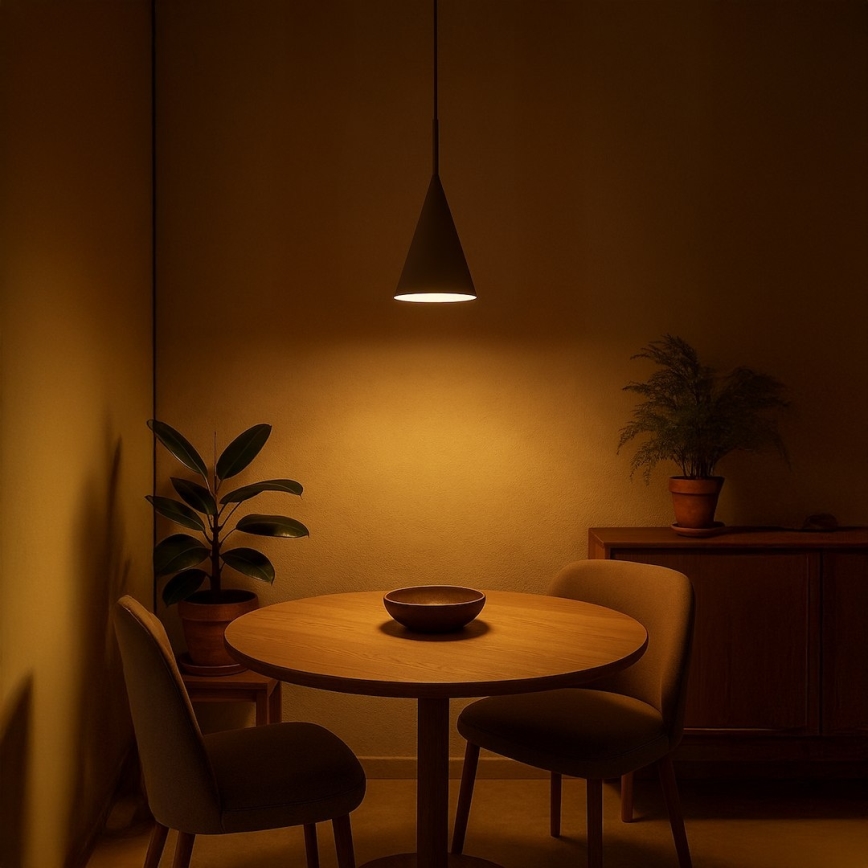 Hanglamp aan kabel CAPITAL 1xGX53/15W/230V Ø 17 cm beige