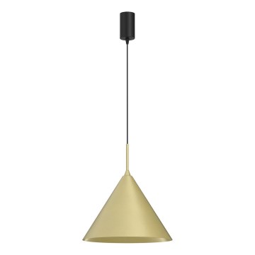 Hanglamp aan kabel CAPITAL 1xGX53/15W/230V Ø 32 cm goudkleurig