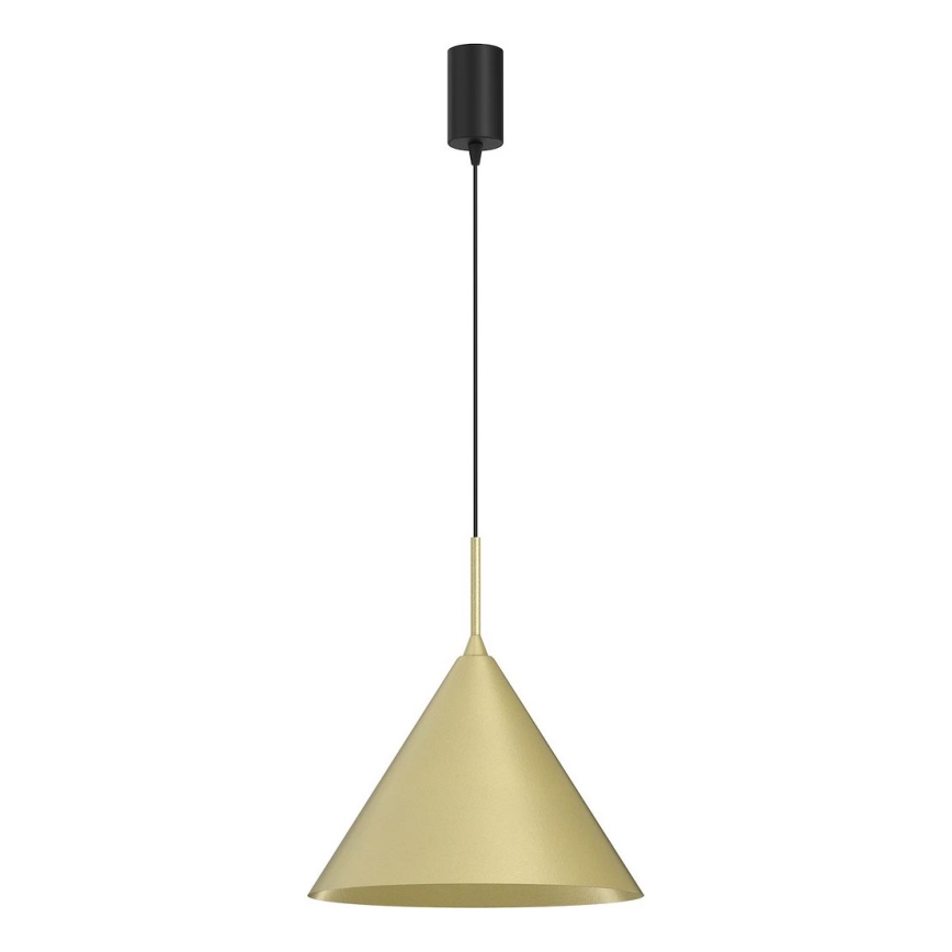 Hanglamp aan kabel CAPITAL 1xGX53/15W/230V Ø 32 cm goudkleurig