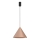 Hanglamp aan kabel CAPITAL 1xGX53/15W/230V Ø 32 cm roségoud