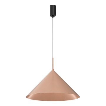 Hanglamp aan kabel CAPITAL 1xGX53/15W/230V Ø 46 cm rosegoud
