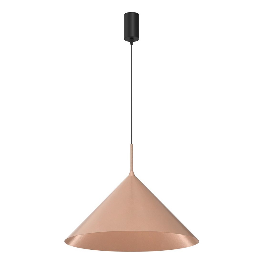Hanglamp aan kabel CAPITAL 1xGX53/15W/230V Ø 46 cm rosegoud