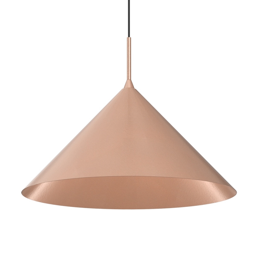 Hanglamp aan kabel CAPITAL 1xGX53/15W/230V Ø 46 cm rosegoud
