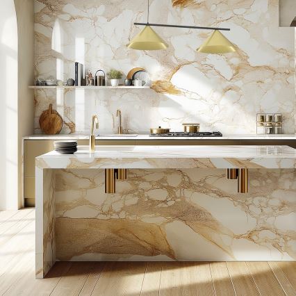 Hanglamp aan kabel CAPITAL 2xGX53/15W/230V goud