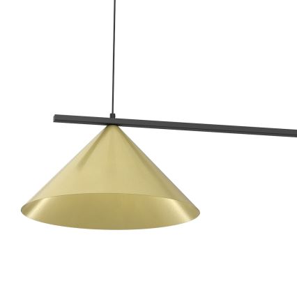 Hanglamp aan kabel CAPITAL 2xGX53/15W/230V goud