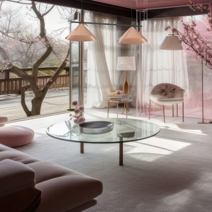 Hanglamp aan kabel CAPITAL 2xGX53/15W/230V roségoud