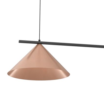 Hanglamp aan kabel CAPITAL 2xGX53/15W/230V roségoud