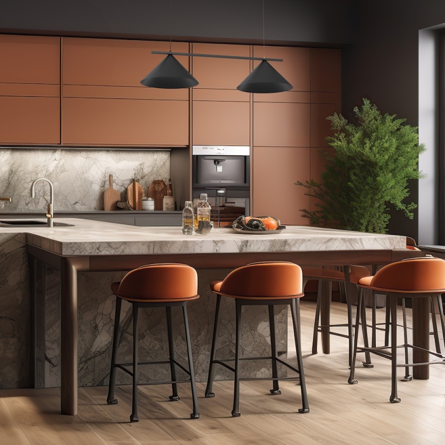 Hanglamp aan kabel CAPITAL 2xGX53/15W/230V zwart