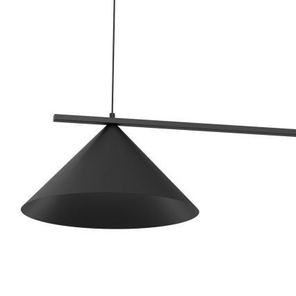 Hanglamp aan kabel CAPITAL 2xGX53/15W/230V zwart