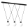 Hanglamp aan kabel CAPRI 3xG9/7W/230V