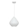 Hanglamp aan kabel CARSON 1xE27/40W/230V wit