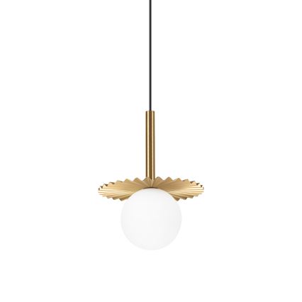 Hanglamp aan kabel CHITA 1xG9/5W/230V goudkleurig