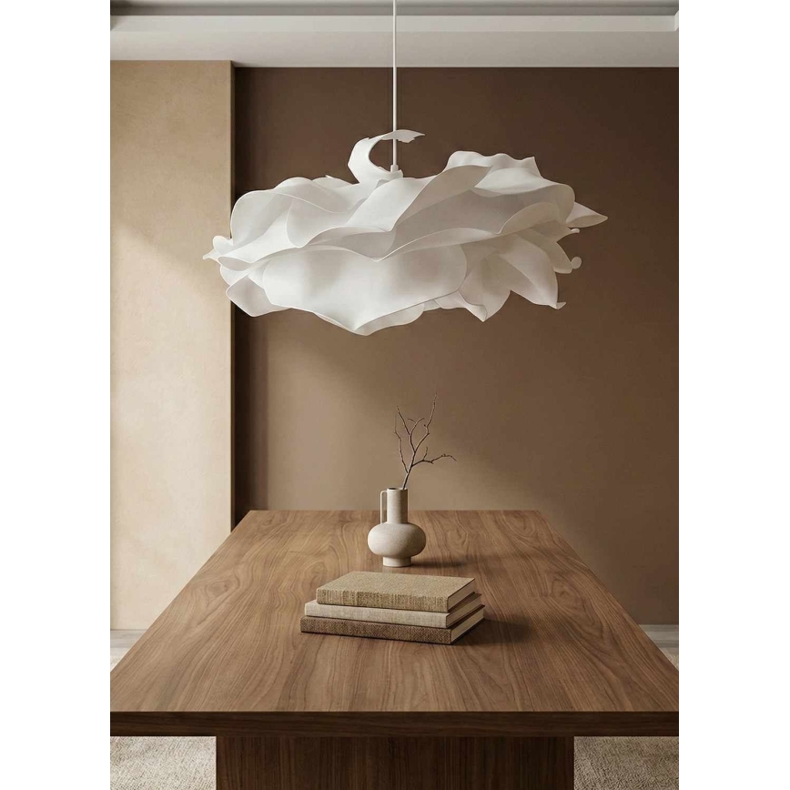 Hanglamp aan kabel CLOUDY 1xE27/40W/230V wit