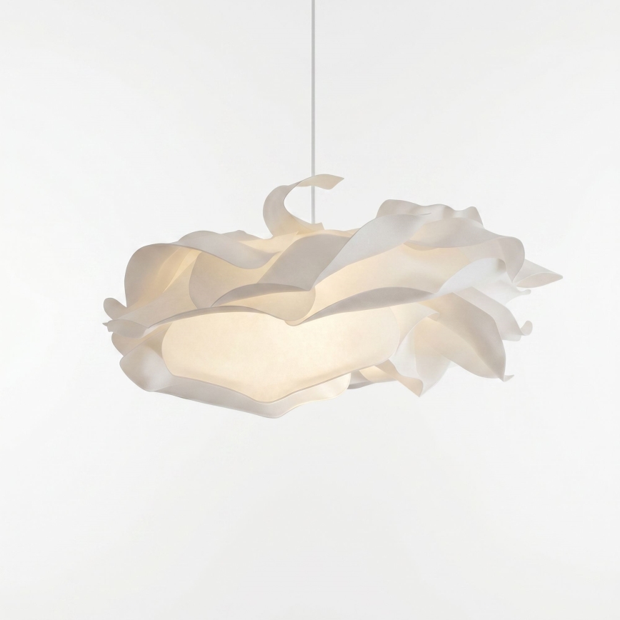 Hanglamp aan kabel CLOUDY 1xE27/40W/230V wit