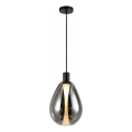 Hanglamp aan kabel DENSO 1xG9/5W/230V Ø 20 cm zwart chroom