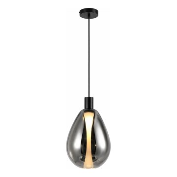 Hanglamp aan kabel DENSO 1xG9/5W/230V Ø 20 cm zwart chroom