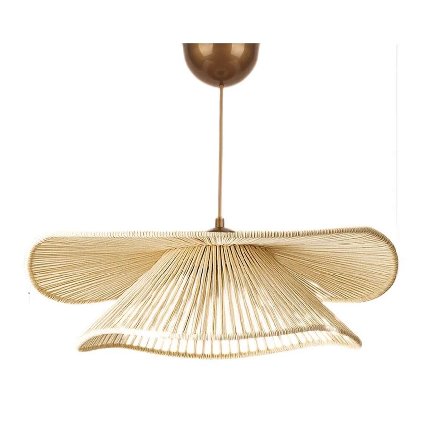 Hanglamp aan kabel DUVELA 1xE27/40W/230V beige
