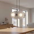 Hanglamp aan kabel ELEMENTI 4xG9/8W/230V grijs