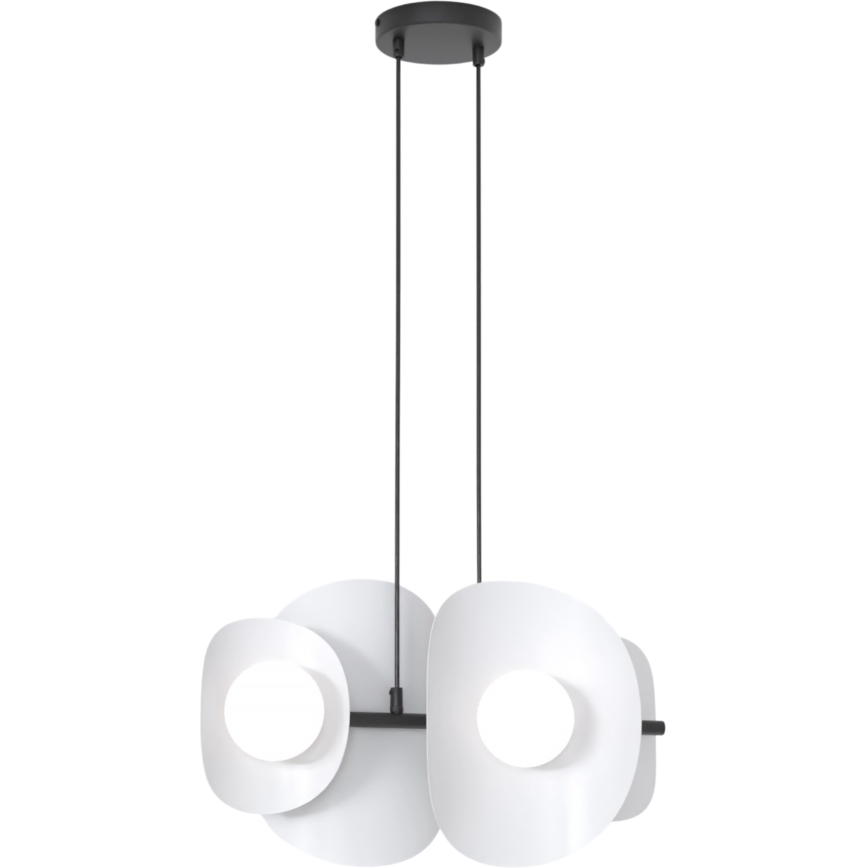 Hanglamp aan kabel ELEMENTI 4xG9/8W/230V grijs