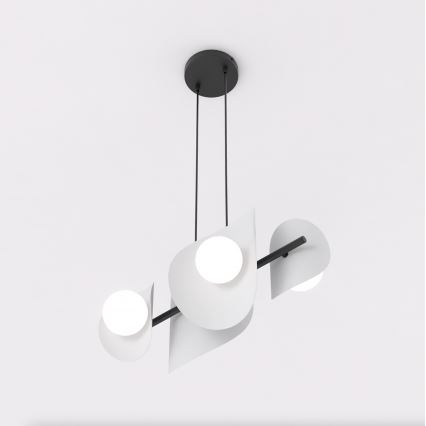 Hanglamp aan kabel ELEMENTI 4xG9/8W/230V grijs