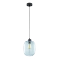 Hanglamp aan kabel ELIO 1xE27/15W/230V blauw