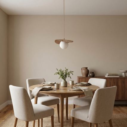 Hanglamp aan kabel FLORA 1xG9/8W/230V beige