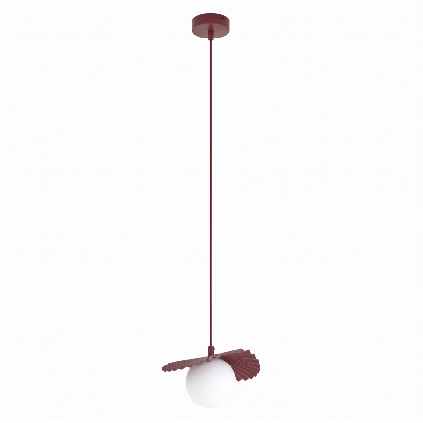 Hanglamp aan kabel FLORA 1xG9/8W/230V rood