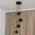 Hanglamp aan kabel GAMBIT 4xGU10/10W/230V zwart
