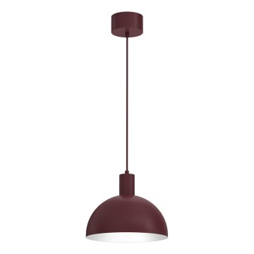Hanglamp aan kabel HANDA 1xE27/15W/230V bordeaux
