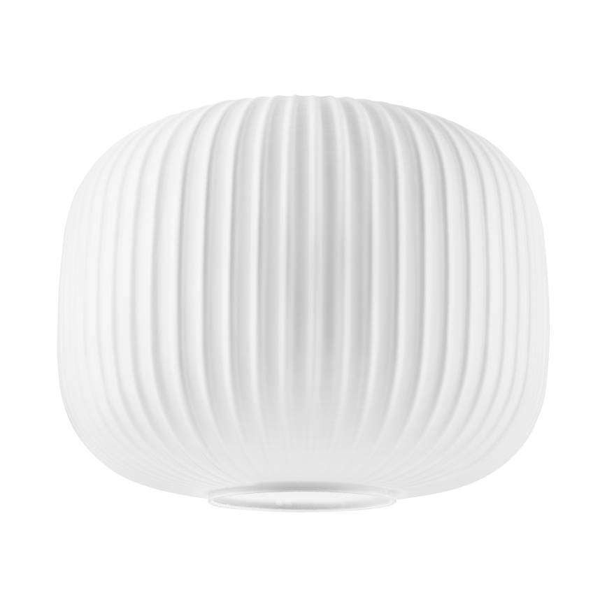 Hanglamp aan kabel HECTOR 1xE27/15W/230V wit/messing Ø 25 cm