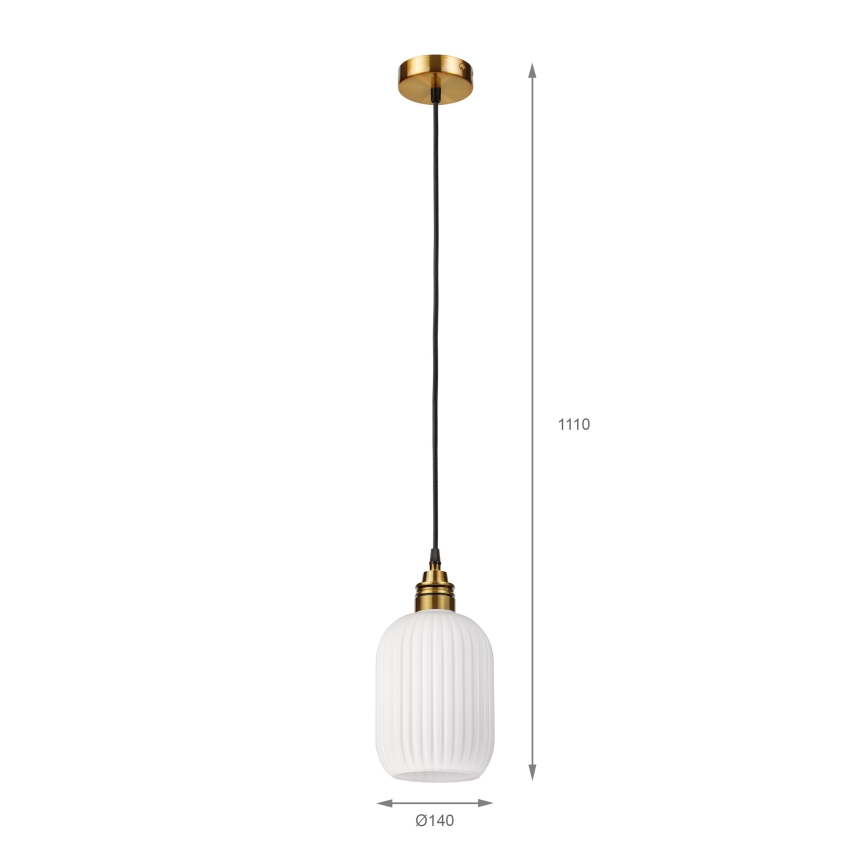 Hanglamp aan kabel HECTOR 1xE27/15W/230V Ø 14 cm