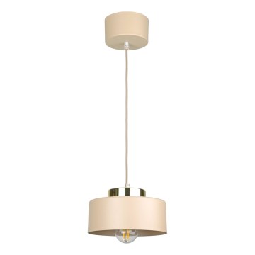 Hanglamp aan kabel IGNIA 1xE27/60W/230V beige