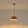 Hanglamp aan kabel JARDEN 1xE27/15W/230V bruin